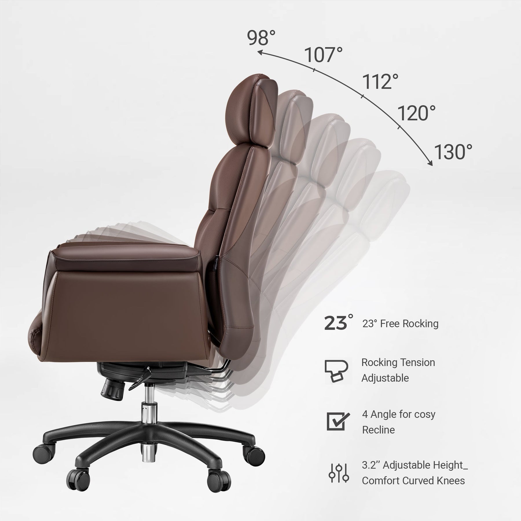 Royal, Microfiber Leather Executive Office Chair