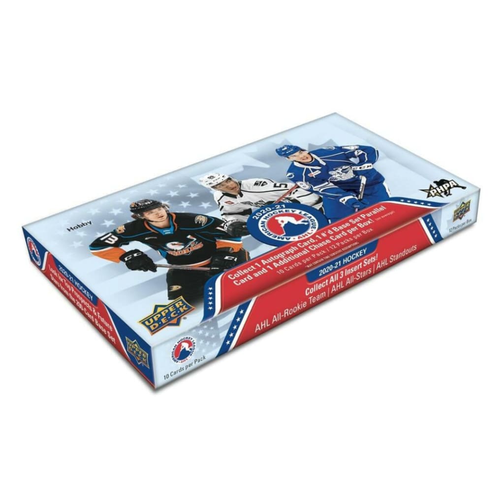 2020-21 UPPER DECK AHL HOCKEY HOBBY BOX