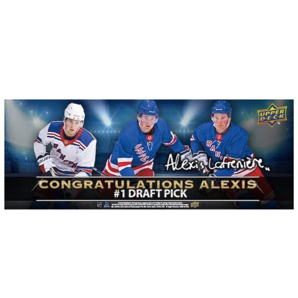 2020-21 Upper Deck Alexis Lafreniere Collection Box