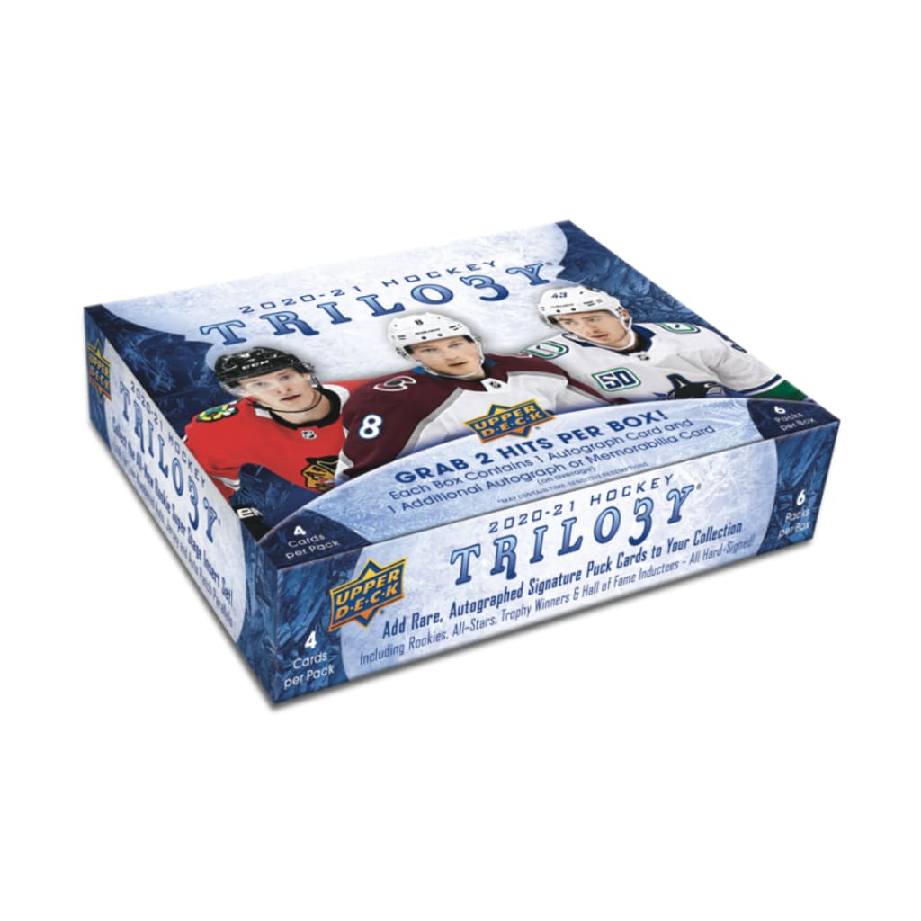 2020-21 Upper Deck Trilogy Hockey Hobby Box