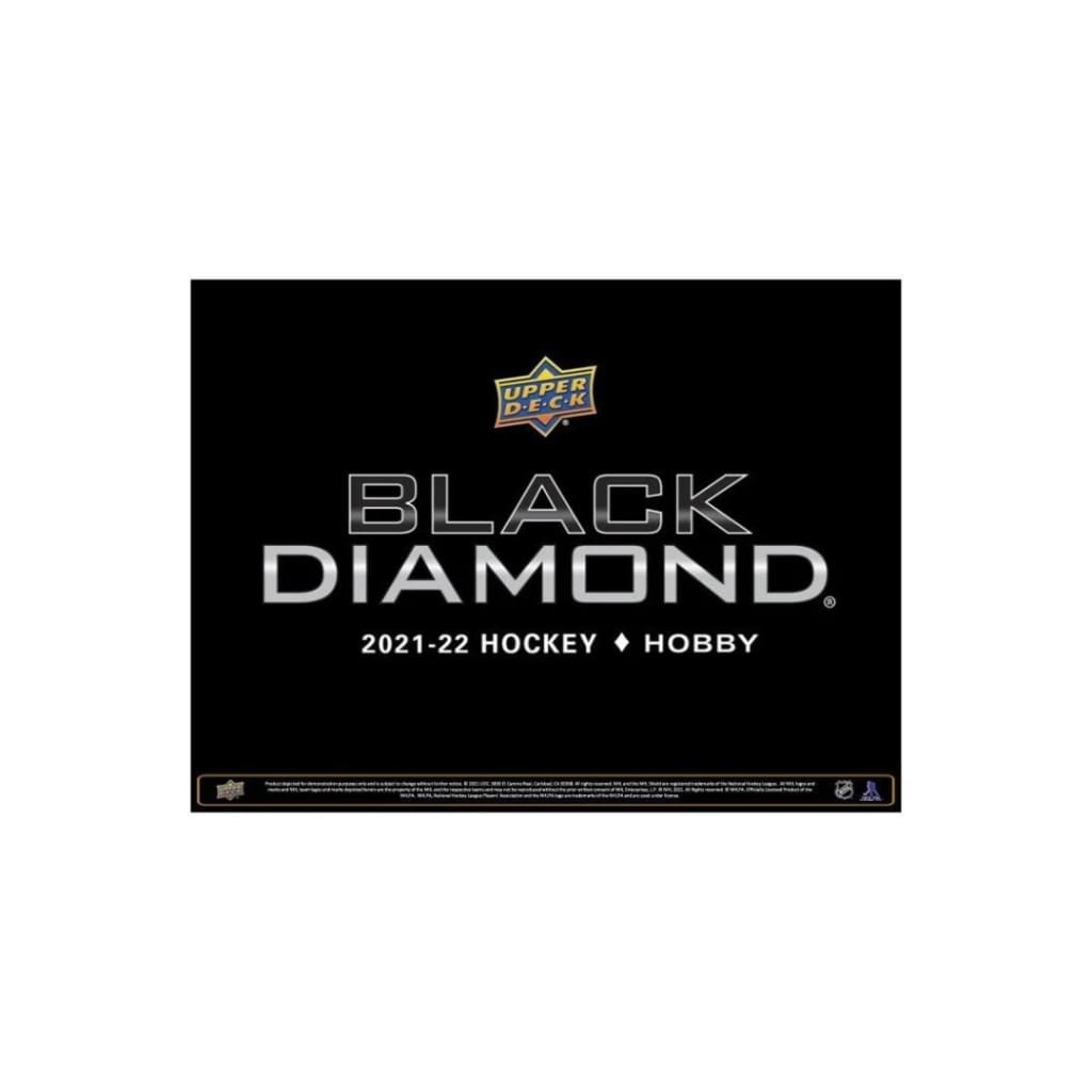 2021-22 Upper Deck Black Diamond Hockey Hobby Box
