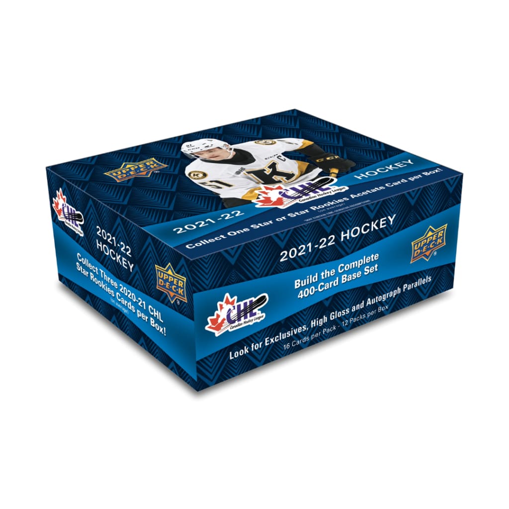2021-22 Upper Deck CHL Hockey Hobby Box