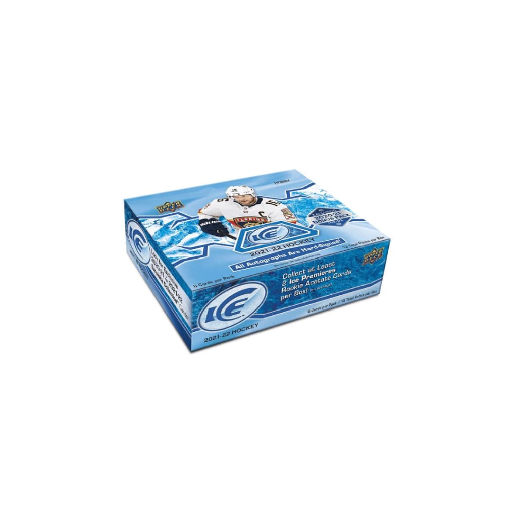 2021-22 Upper Deck Ice Hockey Hobby Box