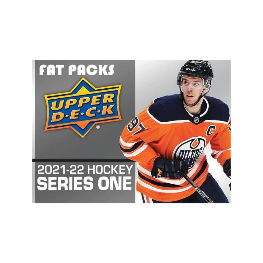 2021-22 Upper Deck Series 1 Hockey Fat Pack Box (Box of 18 Packs)
