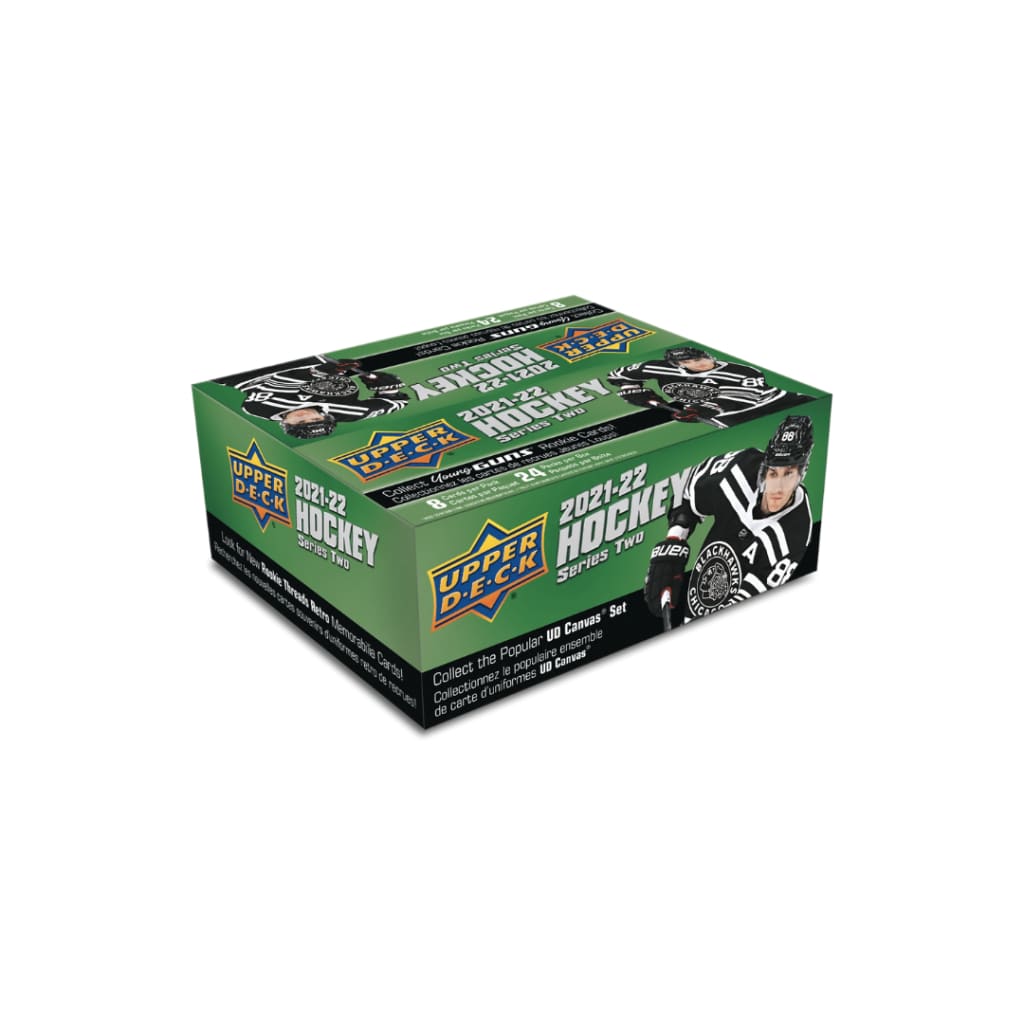 2021-22 UPPER DECK SERIES 2 HOCKEY RETAIL BOX