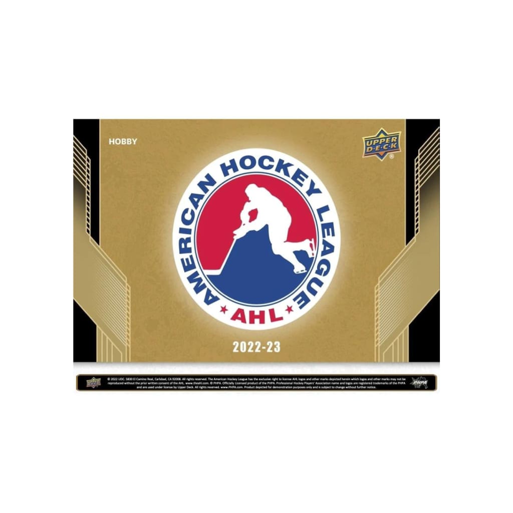 2022-23 Upper Deck AHL Hockey Hobby Box