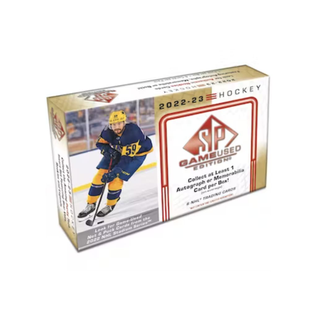 2022-23 Upper Deck SP Game Used Hockey Hobby Box