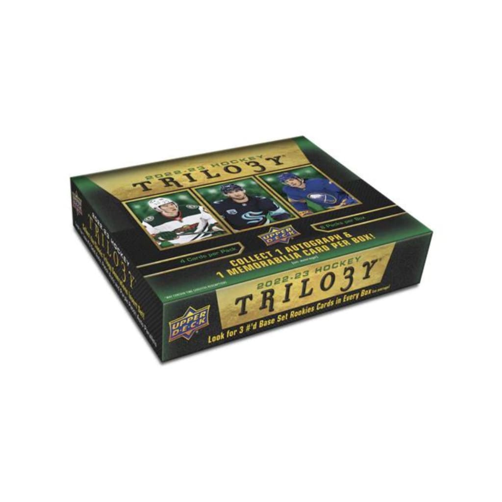 2022-23 Upper Deck Trilogy Hockey Hobby Box