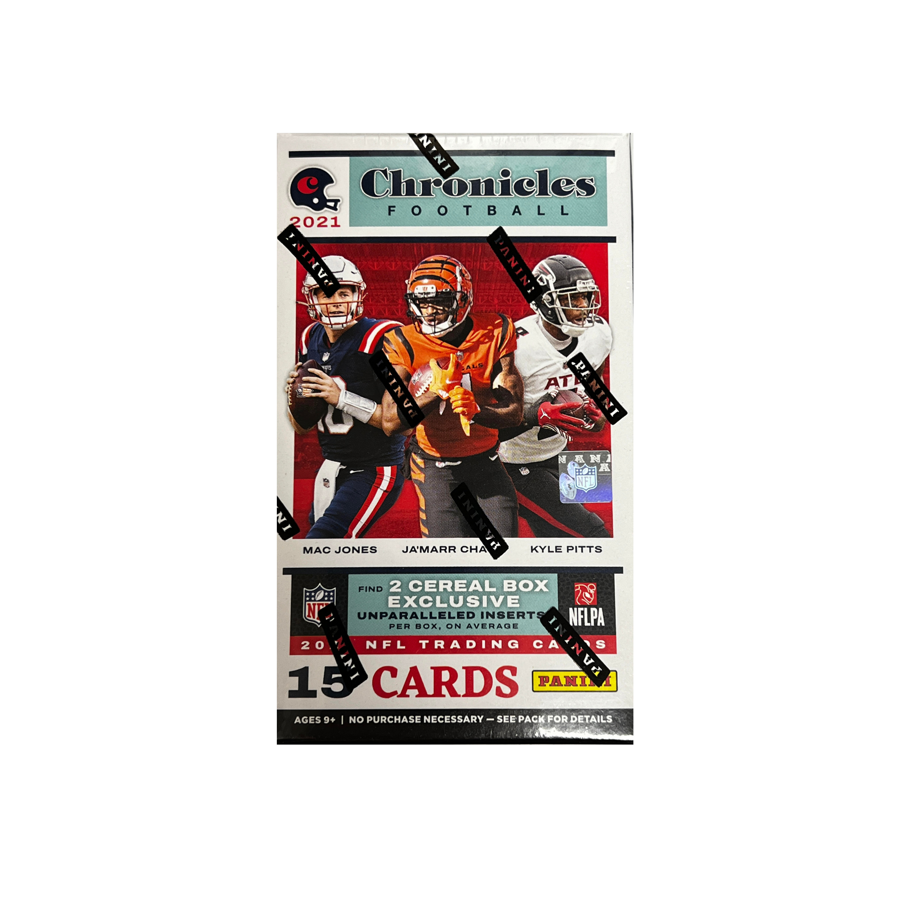 2021 Panini Chronicles Football Cereal Box