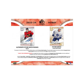 2023-24 Upper Deck SP Authentic Hockey Hobby Box