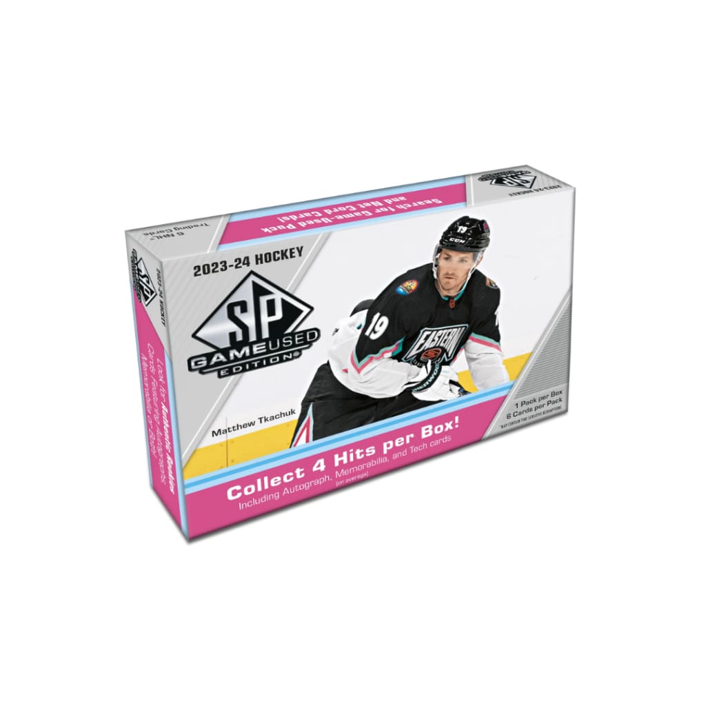 2023-24 Upper Deck SP Game Used Hockey Hobby Box