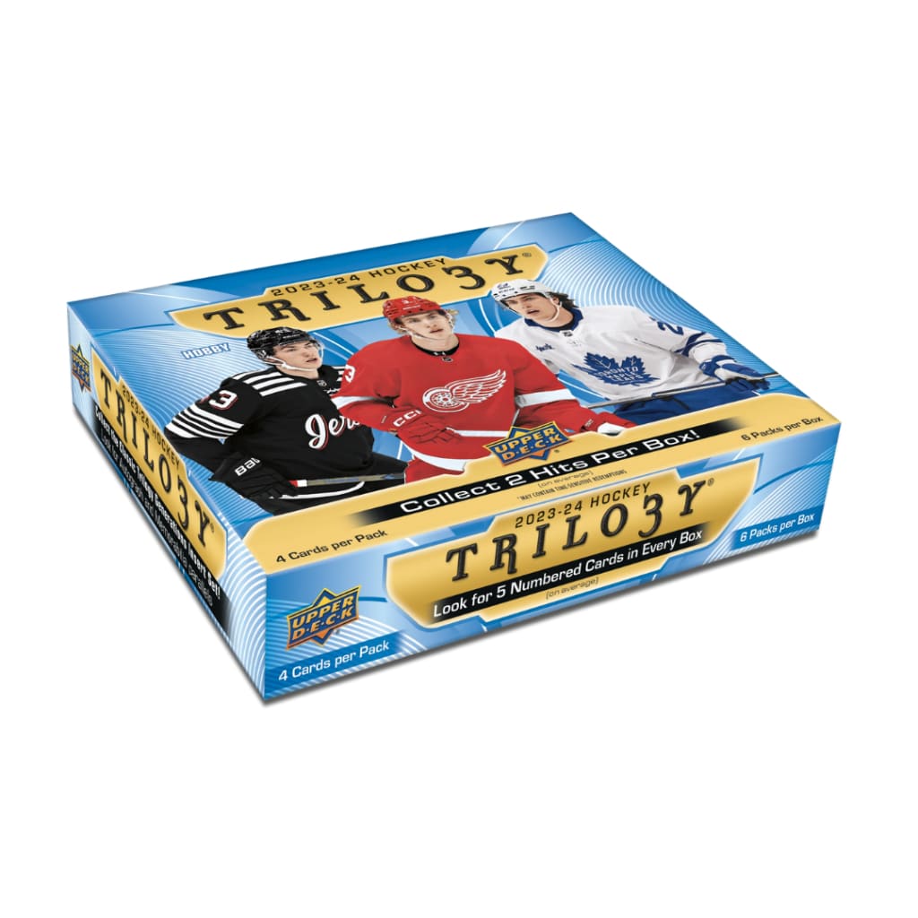 2023-24 Upper Deck Trilogy Hockey Hobby Box