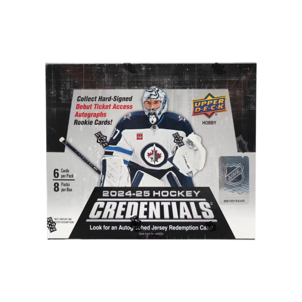 2024-25 Upper Deck Credentials Hockey Hobby Box