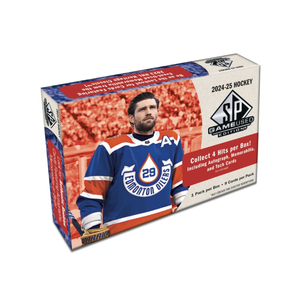 2024-25 Upper Deck SP Game Used Hockey Hobby Box