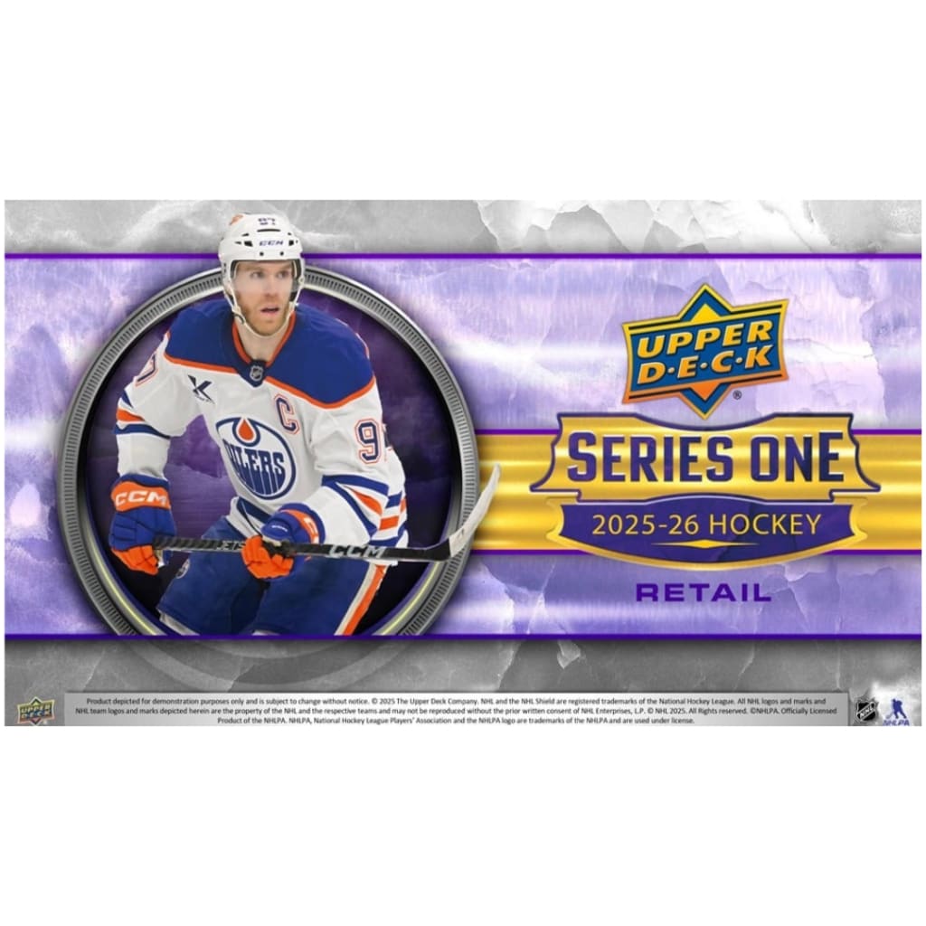 2025-26 Hockey Upper Deck Series 1 Tin