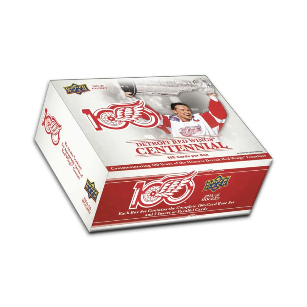 2025-26 Upper Deck Detroit Red Wings Centennial Box Set