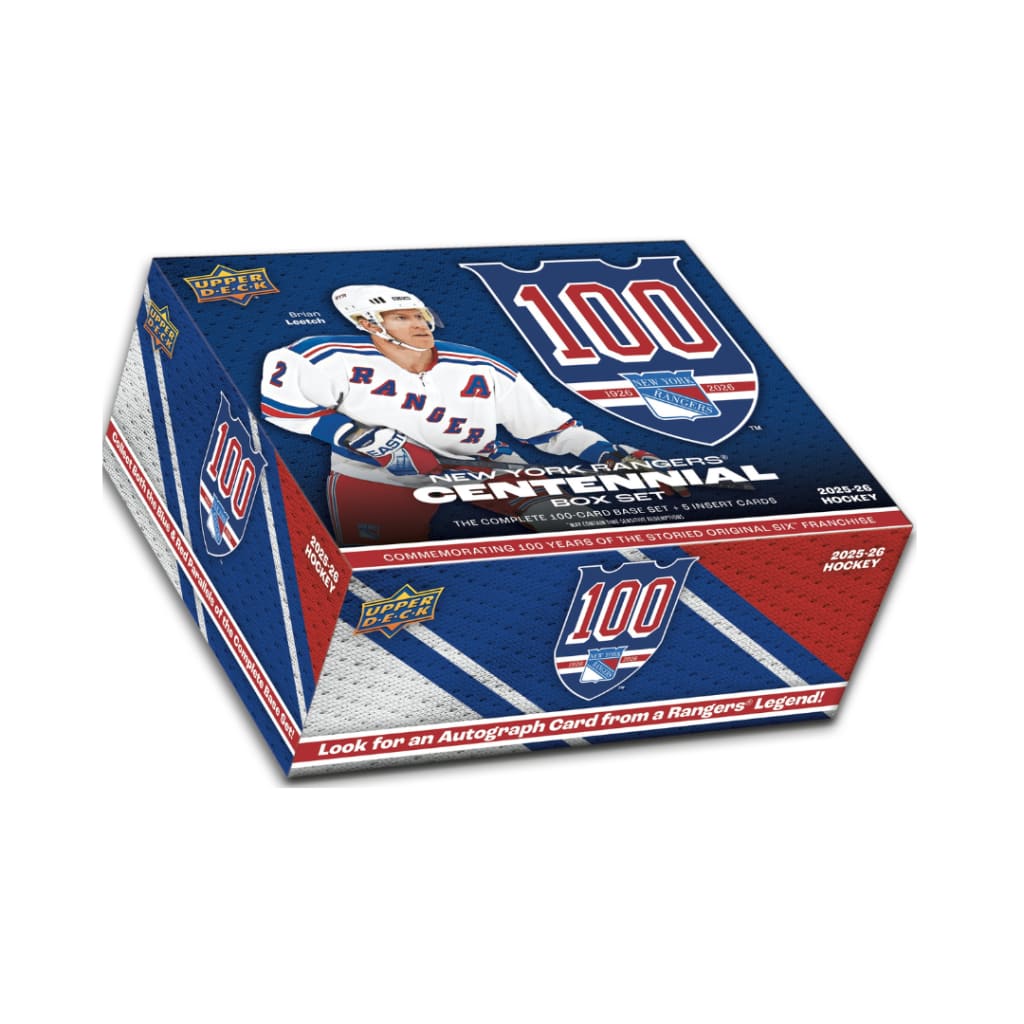 2025-26 Upper Deck New York Rangers Centennial Box Set