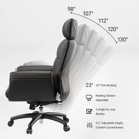 Royal, Microfiber Leather Executive Office Chair