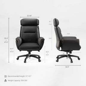 Royal, Microfiber Leather Executive Office Chair