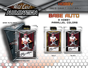 2023 Wild Card Alumination Draft Football Hobby Box