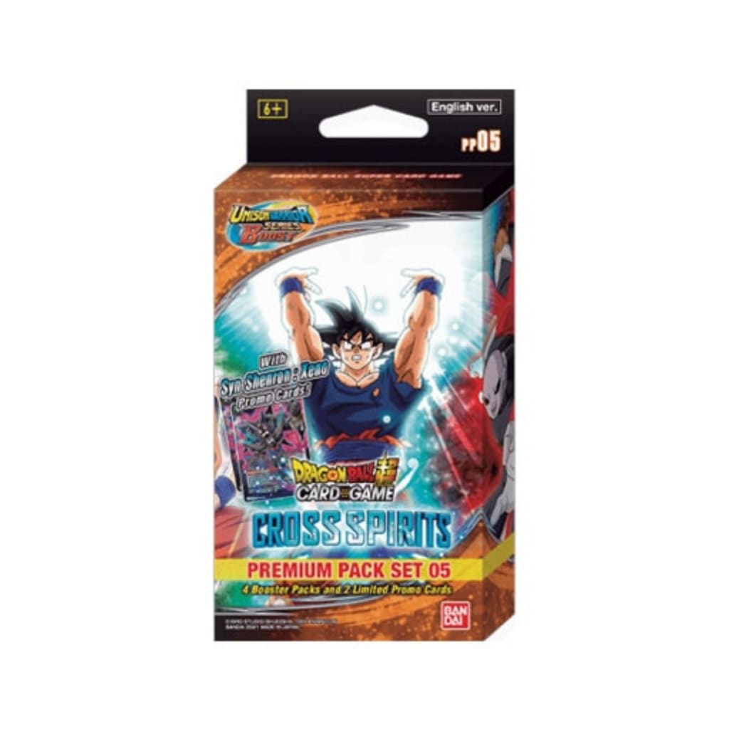 Dragon Ball Super Unison Warriors Cross Spirits Premium Pack Set