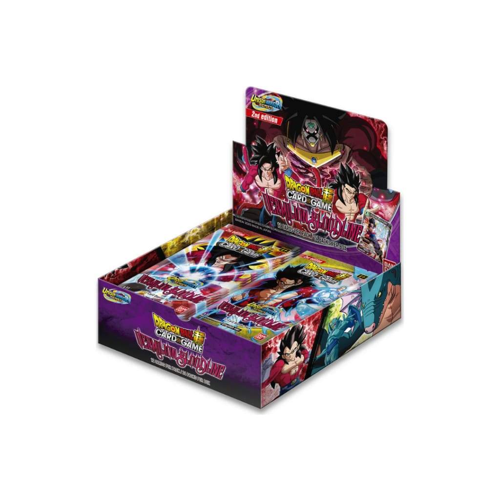 DRAGON BALL SUPER - VERMILION BLOODLINE - 2ND EDITION BOOSTER BOX