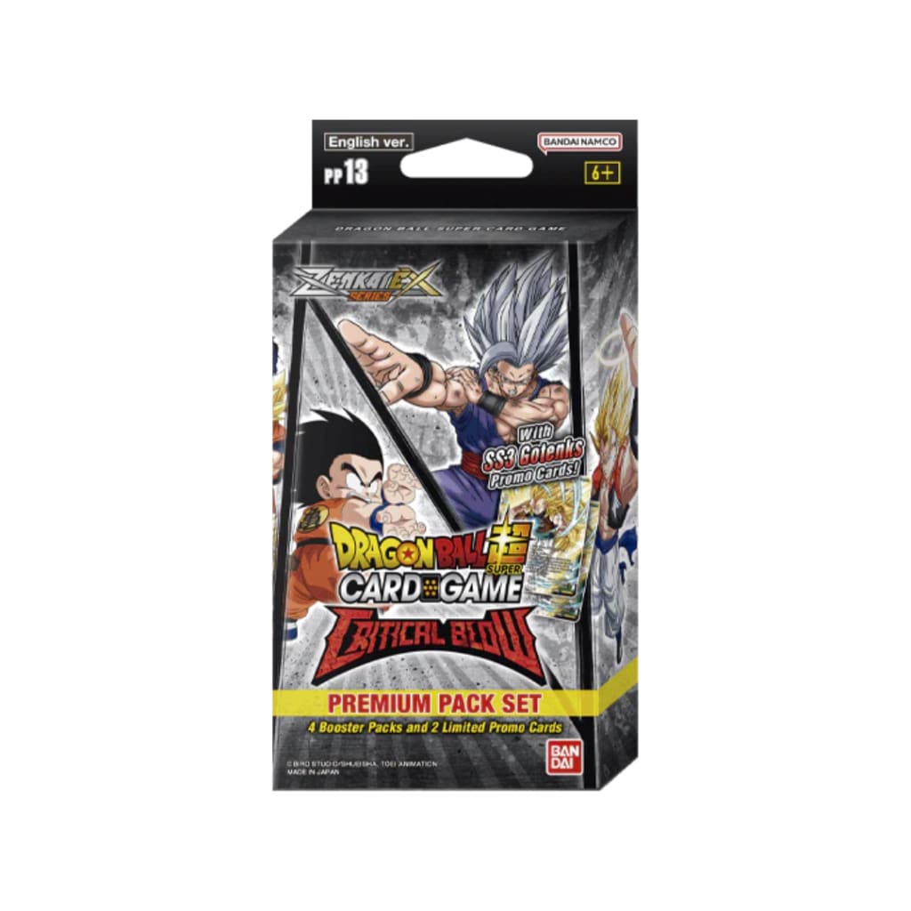 Dragon Ball Super - Zenkai Series 5 - Critical Blow Premium Pack