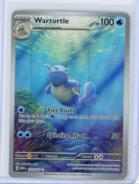 Wartortle Pokémon 151 Illustration Rare #171/165
