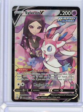 Sylveon V Pokémon Brilliant Stars Trainer Gallery Full-Art #TG14/TG30