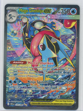 Mega Greninja ex Pokémon Chaos Rising Special Illustration Rare #116/086