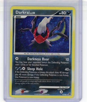 Darkrai Lv. 40 2008 Pokémon Great Encounters holo #4/106