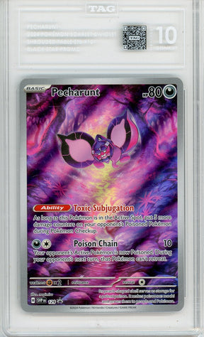 Pecharunt Pokémon Shrouded Fable Black Star Promo #129 TAG 10
