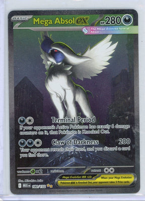 Mega Absol ex Pokémon Mega Evolution Special Illustration Rare #180/132