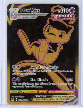 Mew Vmax Pokémon Lost Origin Trainer Gallery Ultra Rare #TG30/TG30