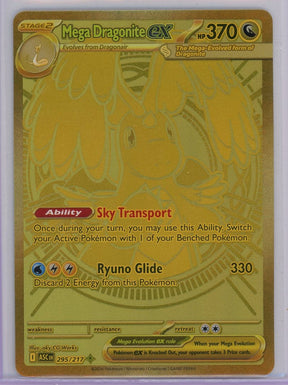 Mega Dragonite ex Pokémon Ascended Heroes Hype Rare #295/217