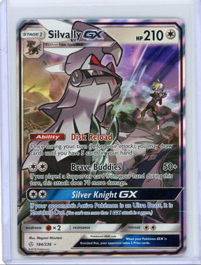 Silvally GX Pokémon Cosmic Eclipse Ultra Rare #184/236