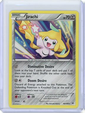 Jirachi 2015 Pokemon Roaring Skies holo #42/108
