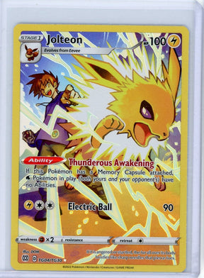 Jolteon Pokémon Brilliant Stars Trainer Gallery Full-Art #TG04/TG30