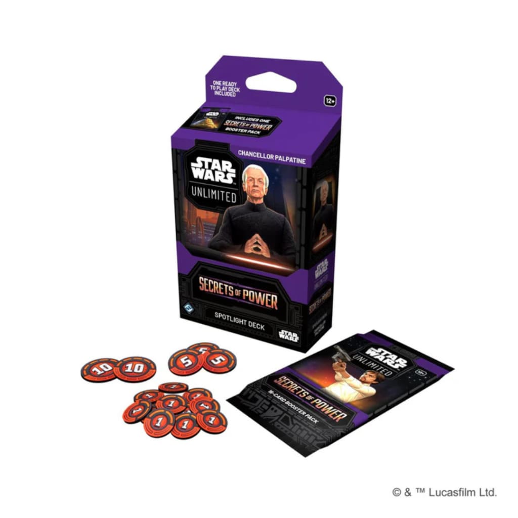 Star Wars: Unlimited: Secrets of Power - Spotlight Deck: Chancellor Palpatine
